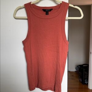 Banana Republic Rust Ribbed Tank